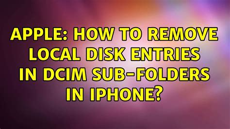 how to delete dcim folders on iphone