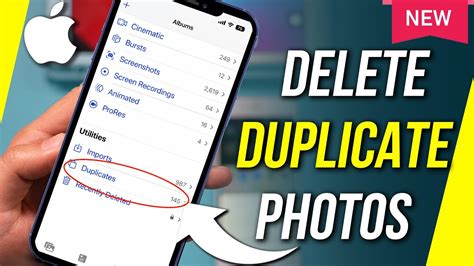 how to delete duplicate photos on iphone 16e