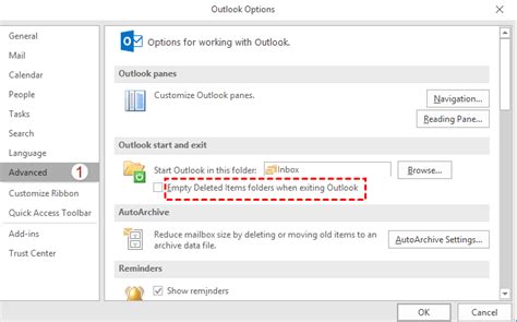 how to delete email folders in outlook app