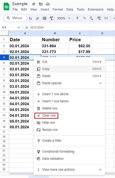 How to delete empty rows in Google Sheets G Suite Tips