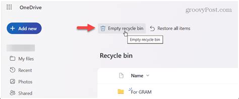 How To Delete Everything In Your Recycle Bin