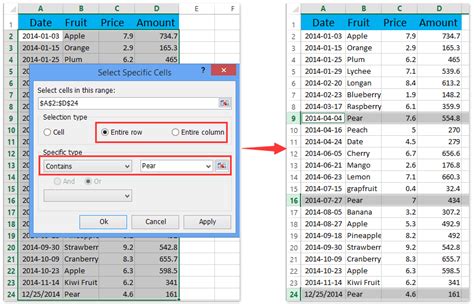 how to delete excel rows based on cell value