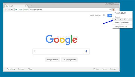 how to delete extensions on chrome android