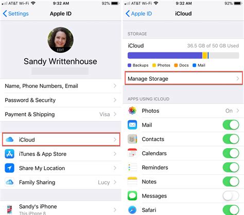 how to delete files from icloud storage on iphone