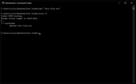 how to delete files from recycle bin using command prompt windows 10