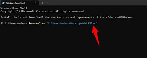 How To Delete Folder And Files In Powershell