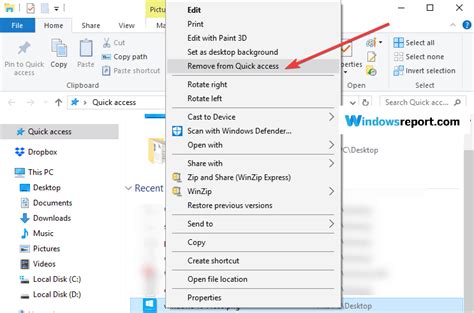 How To Delete Folder In Quick Access
