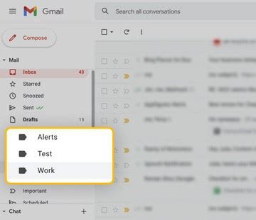 how to delete folders in gmail inbox