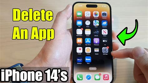how to delete from iphone 14