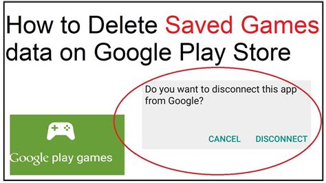 how to delete google play game save data