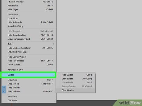 how to delete guide in adobe illustrator