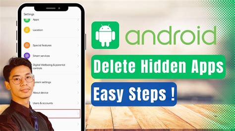 how to delete hidden apps in realme