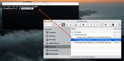how to delete hidden files on mac using terminal