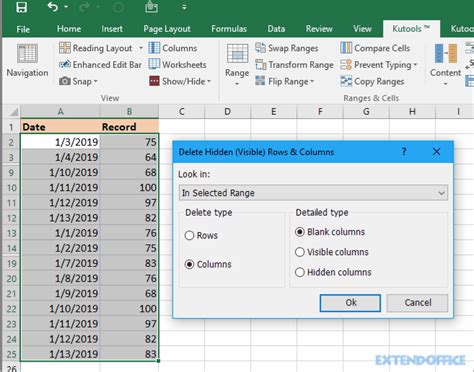 How To Delete Hidden Table In Excel