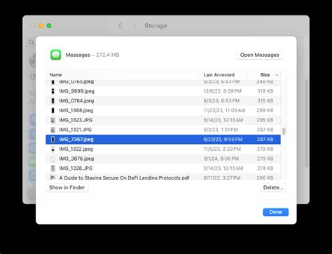 how to delete imessage storage on mac