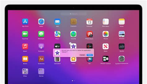 how to delete installed programs on mac