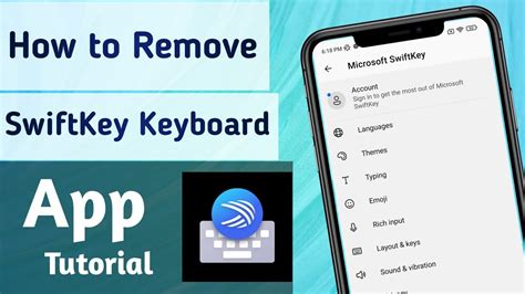 how to delete keyboard apps