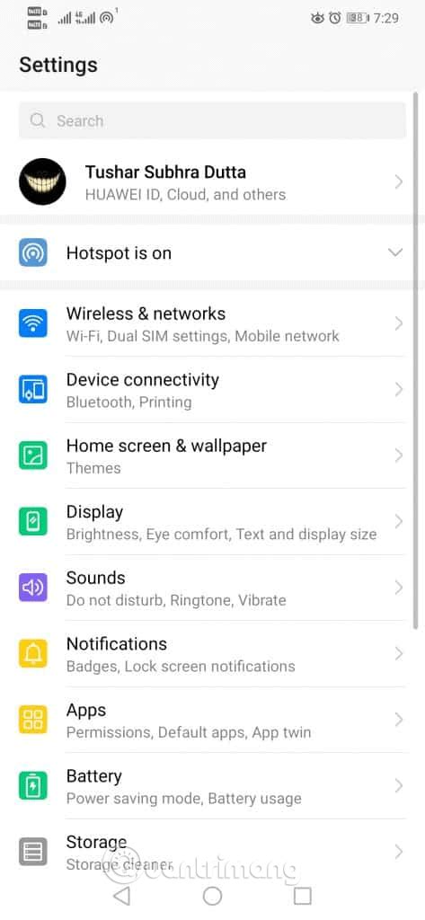 how to delete keyboard history on android