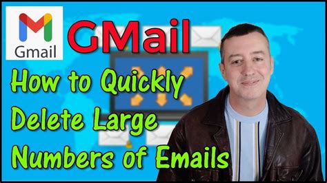 how to delete large numbers of gmail
