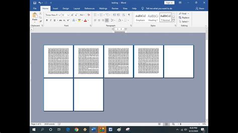 how to delete last page in word without changing format