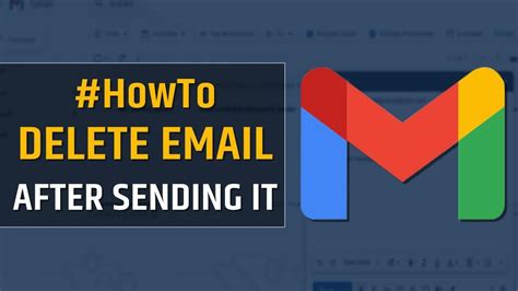 how to delete mail after sending in gmail