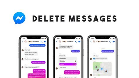 how to delete messages on kid messenger android