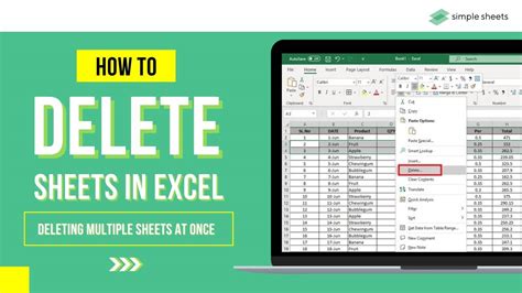 how to delete multiple images in excel at once