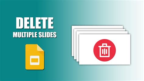 how to delete multiple slides at once in google slides