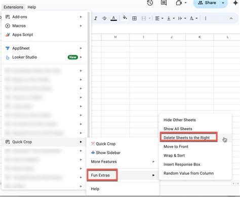 how to delete multiple tabs in google sheets on mac