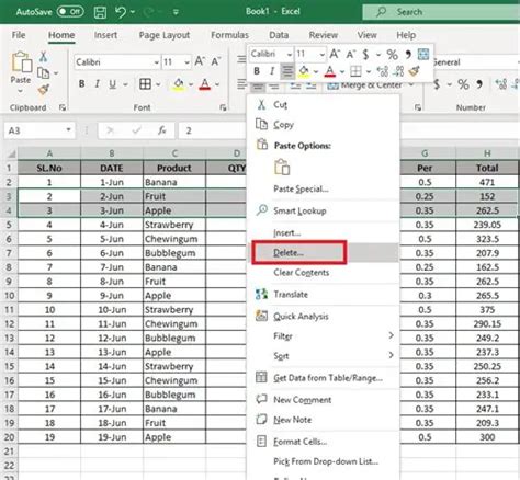 how to delete multiple text in cells in excel