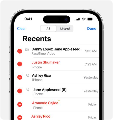 how to delete number from call list in iphone