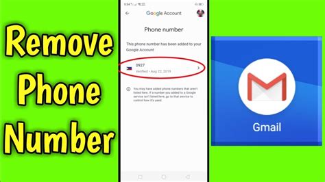 how to delete numbers from gmail
