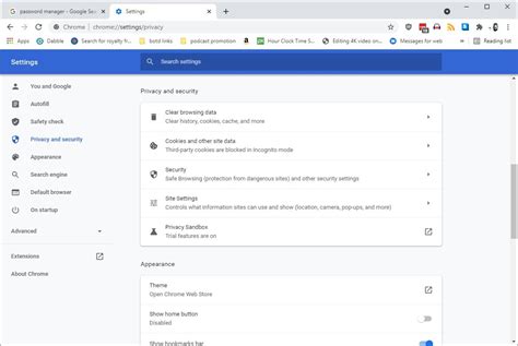 how to delete old passwords from chrome