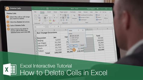 How To Delete Open Cells In Excel