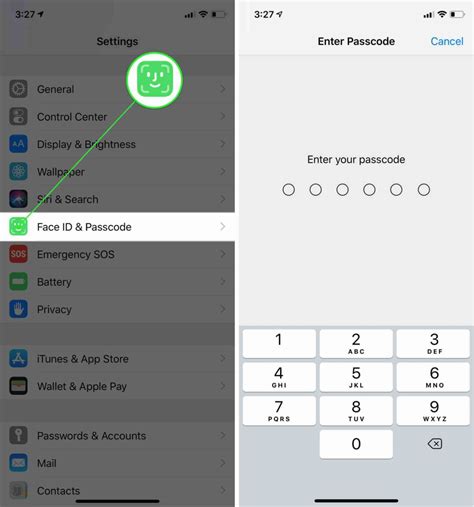 how to delete password from iphone