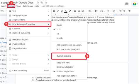 how to delete photos from google docs