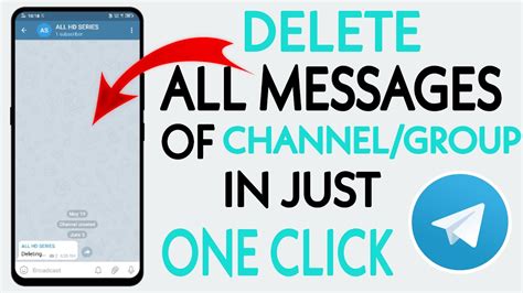 how to delete posts in telegram group