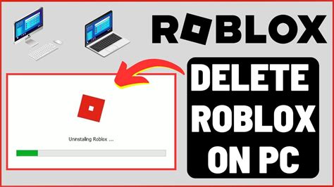 how to delete roblox on laptop