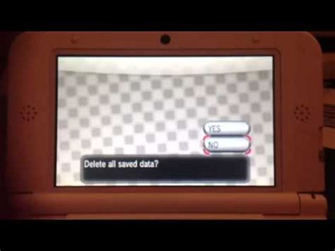 how to delete save data on switch pokemon