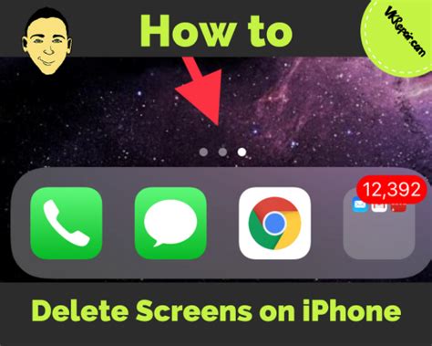 how to delete screens on iphone 14