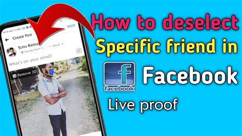 how to delete specific friends list on facebook