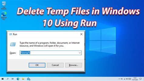 how to delete temp files using command prompt in windows 10