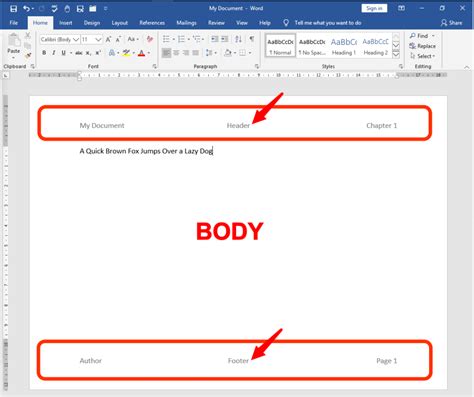 how to delete the header on word