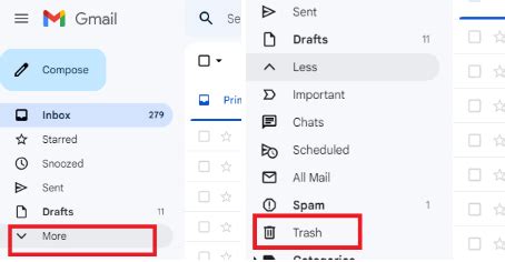 how to delete trash from gmail on my android phone