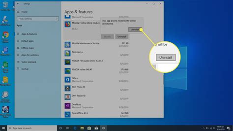 how to delete unused apps on pc