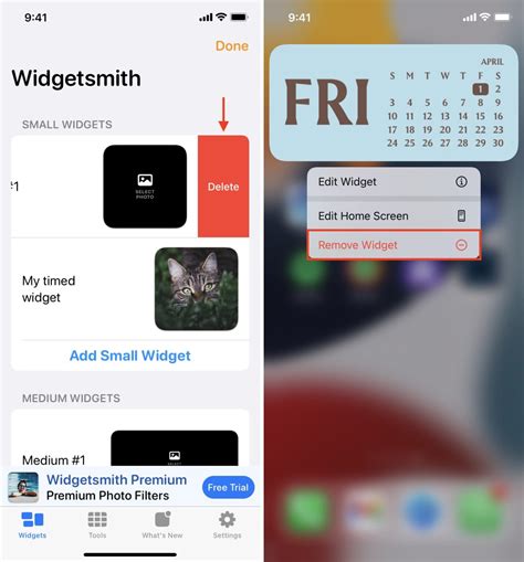 How To Delete Widgets On Widgetsmith