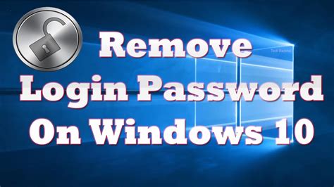 how to delete windows login password