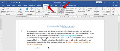 how to delete word page break