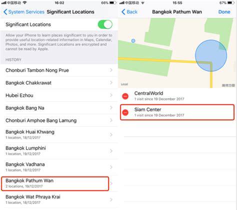 how to delete work location in apple maps