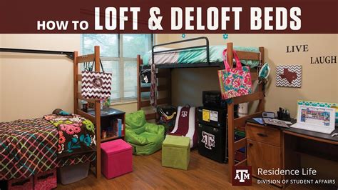 How To Deloft A Dorm Bed